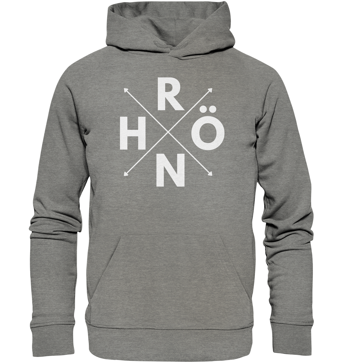RHÖN im KREUZ - Organic Hoodie