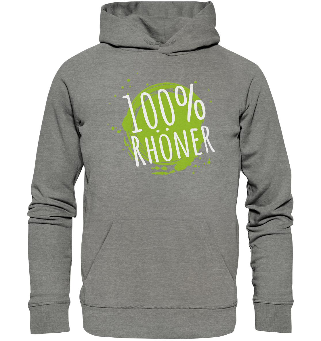 100% RHÖNER - Organic Hoodie