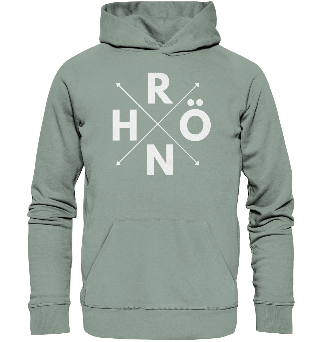 RHÖN im KREUZ - Organic Hoodie
