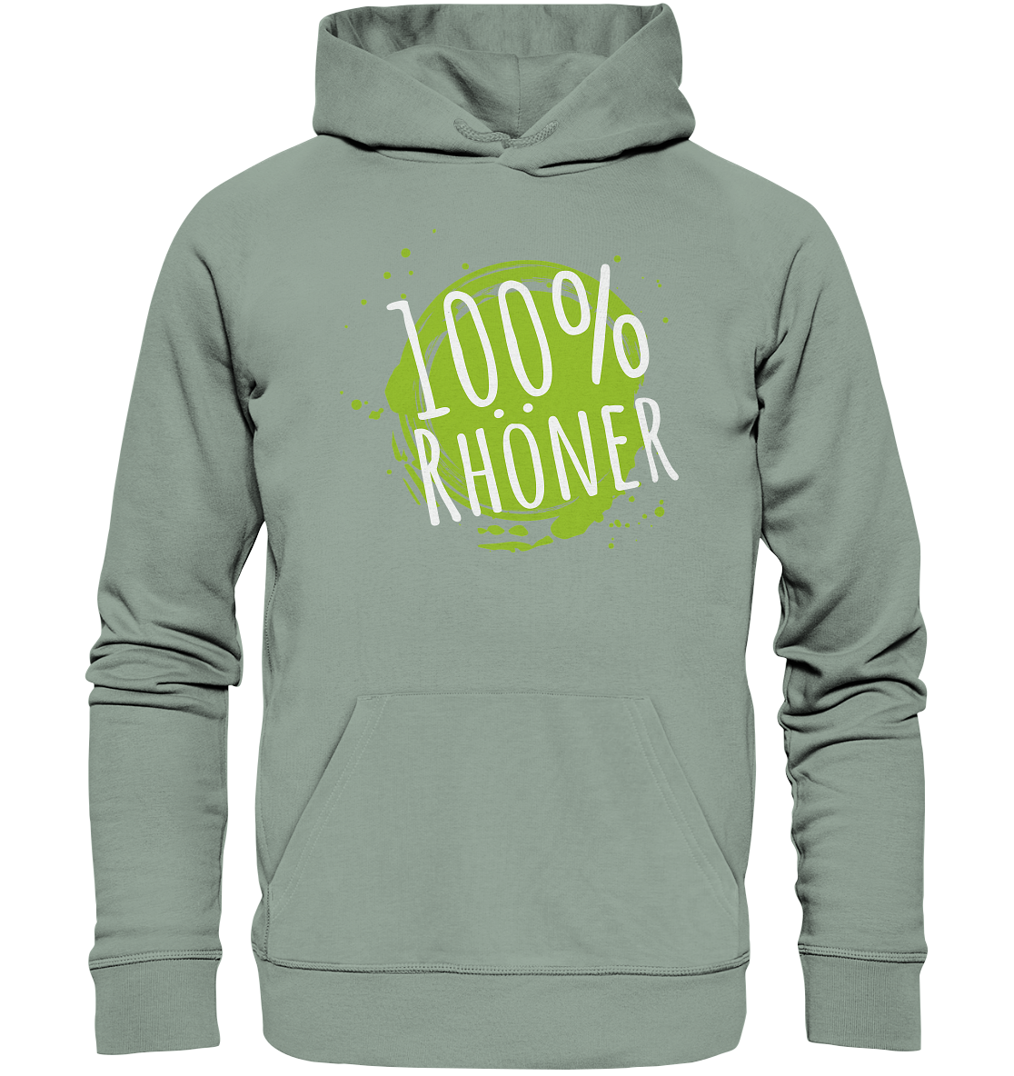 100% RHÖNER - Organic Hoodie
