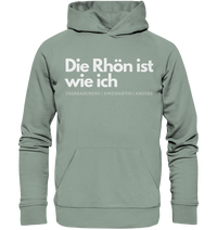 Die Rhön ist wie ich - Organic Hoodie