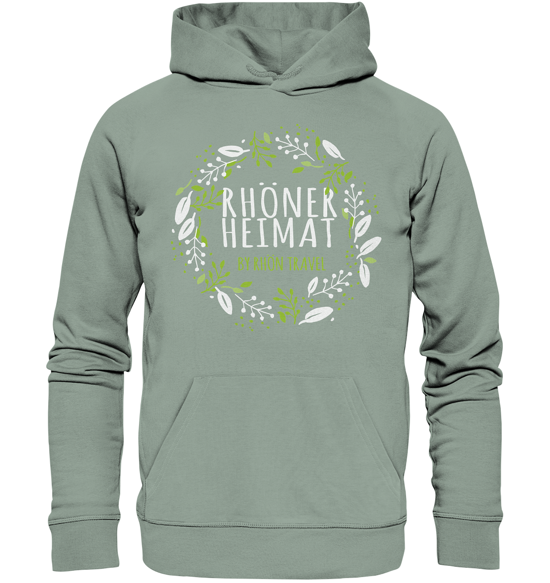 RHÖNER HEIMAT "BLÄTTERKRANZ" - Organic Hoodie