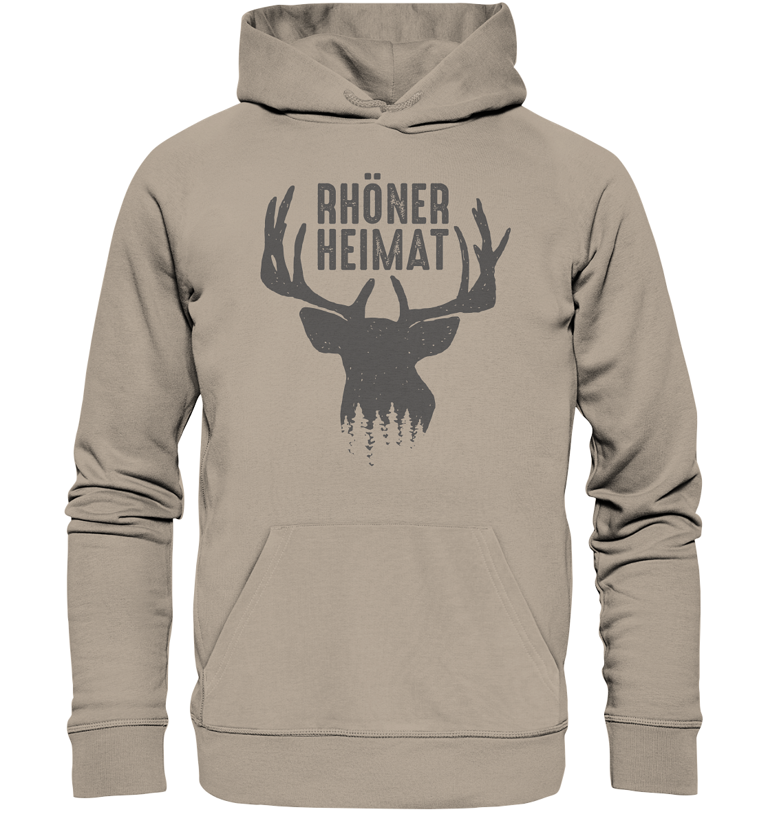 RHÖN HIRSCH - Organic Hoodie