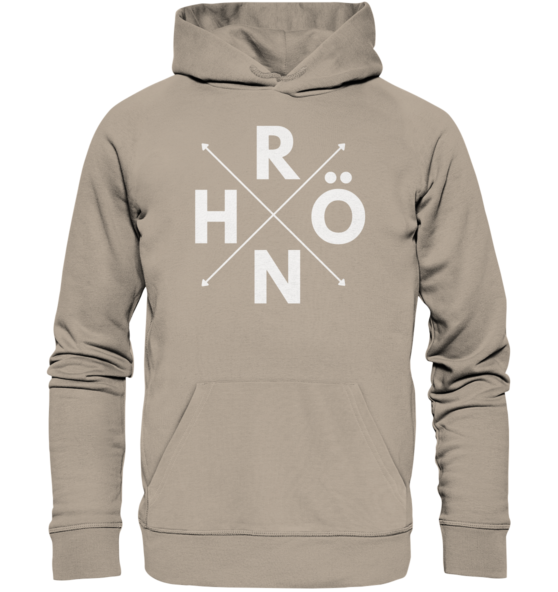 RHÖN im KREUZ - Organic Hoodie
