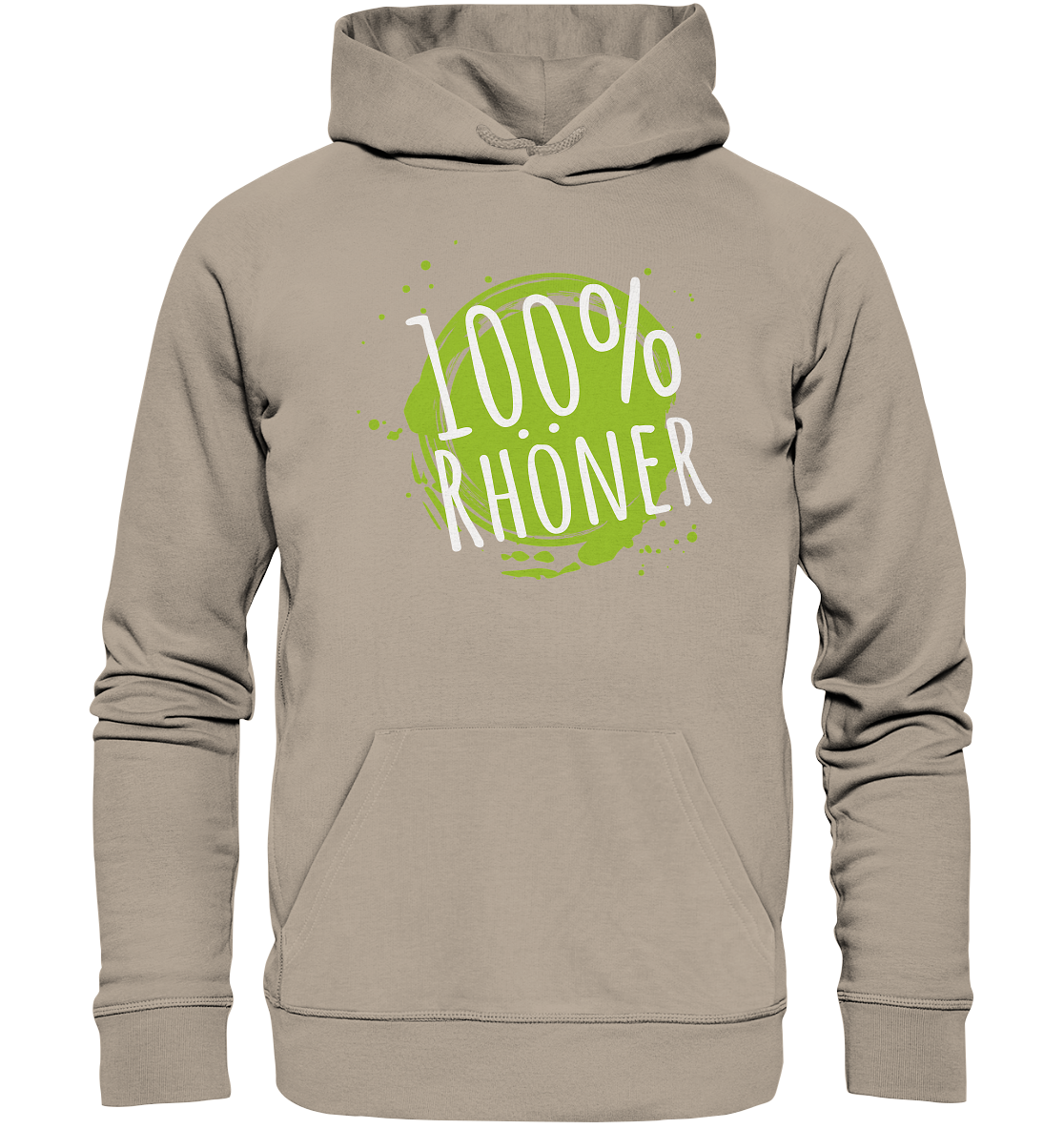 100% RHÖNER - Organic Hoodie