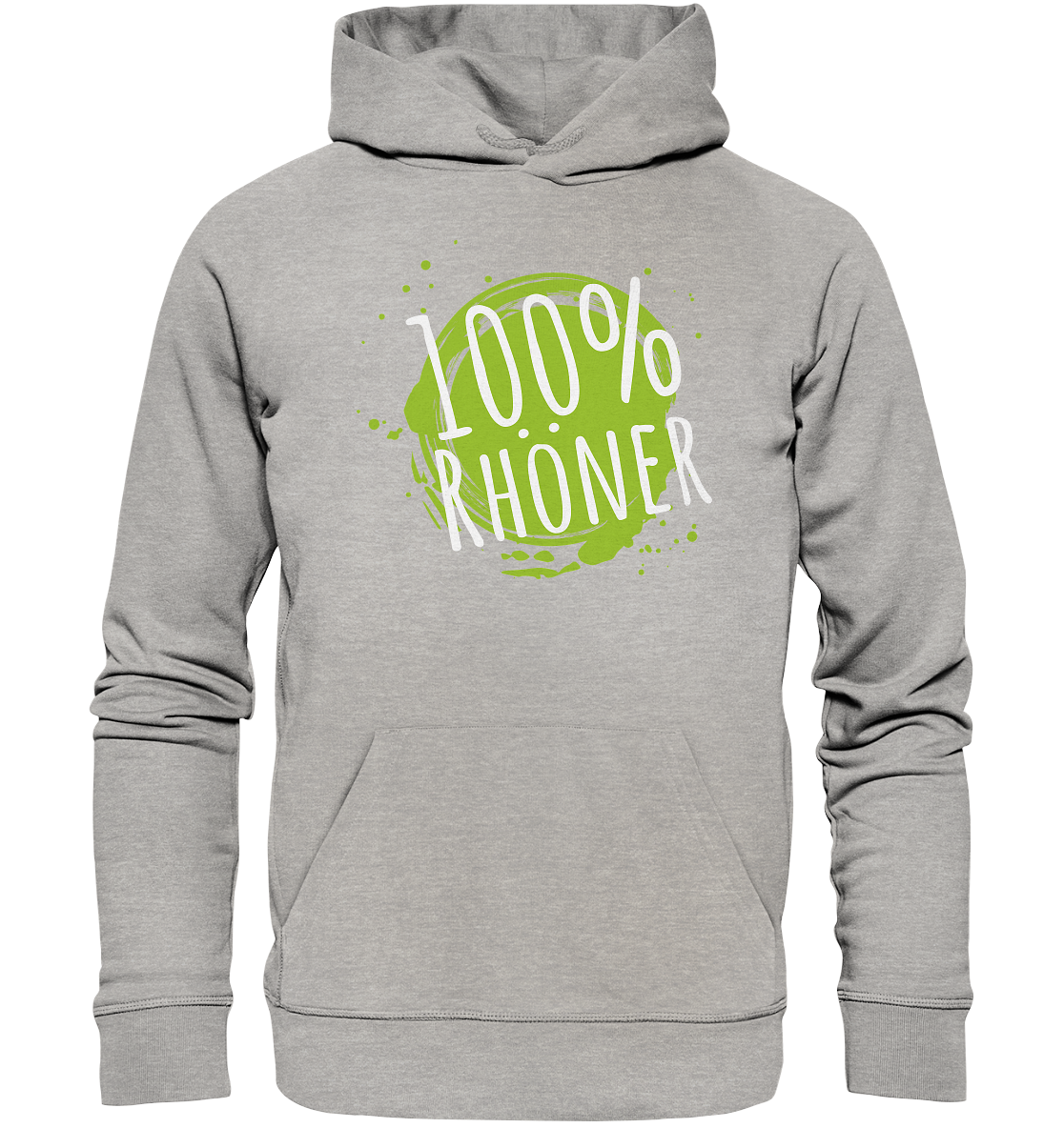 100% RHÖNER - Organic Hoodie