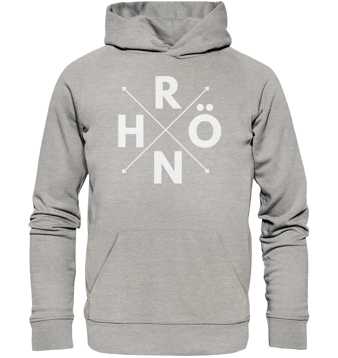 RHÖN im KREUZ - Organic Hoodie