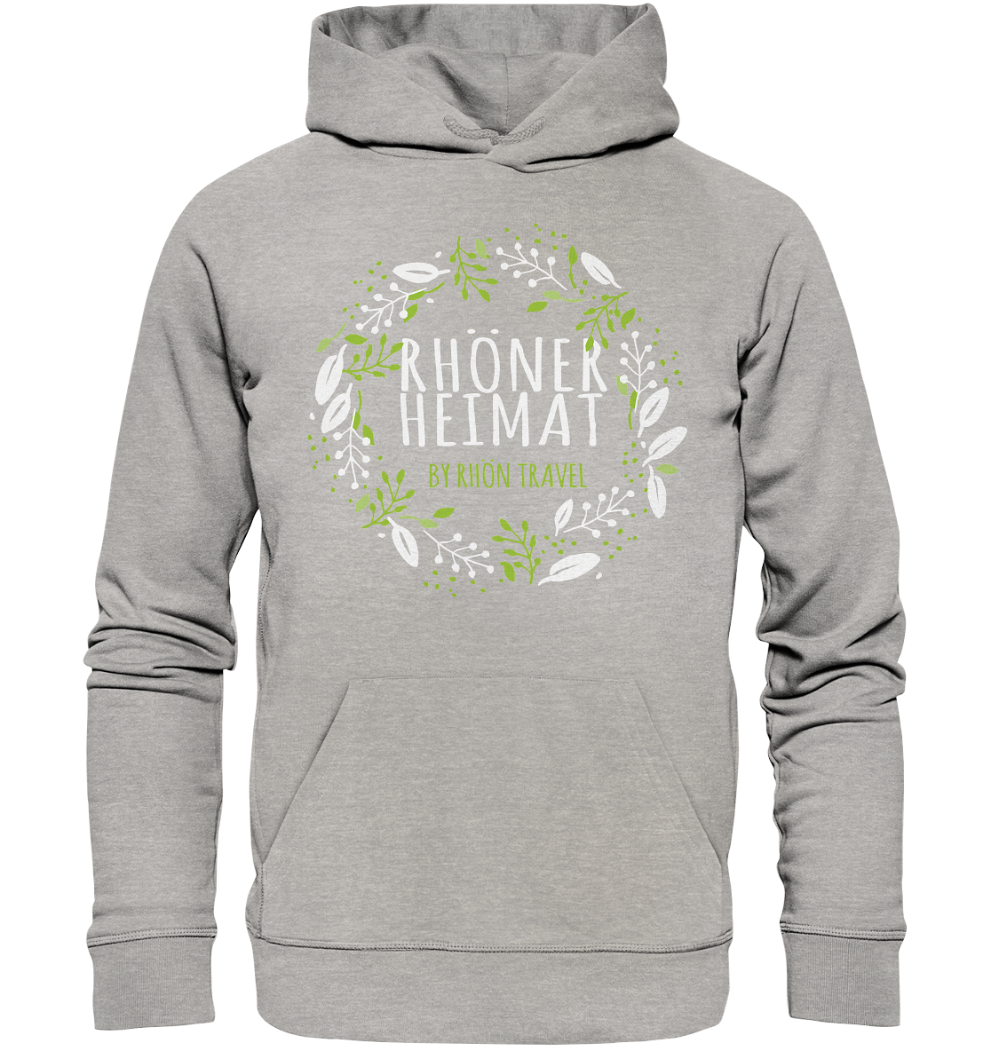 RHÖNER HEIMAT "BLÄTTERKRANZ" - Organic Hoodie