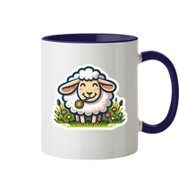 HAPPY SHEEP - Tasse zweifarbig