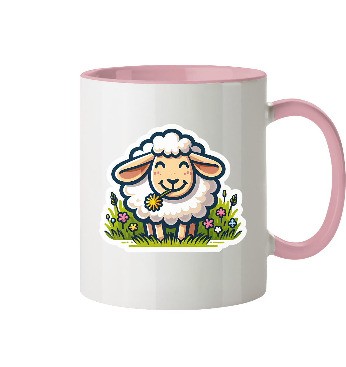 HAPPY SHEEP - Tasse zweifarbig