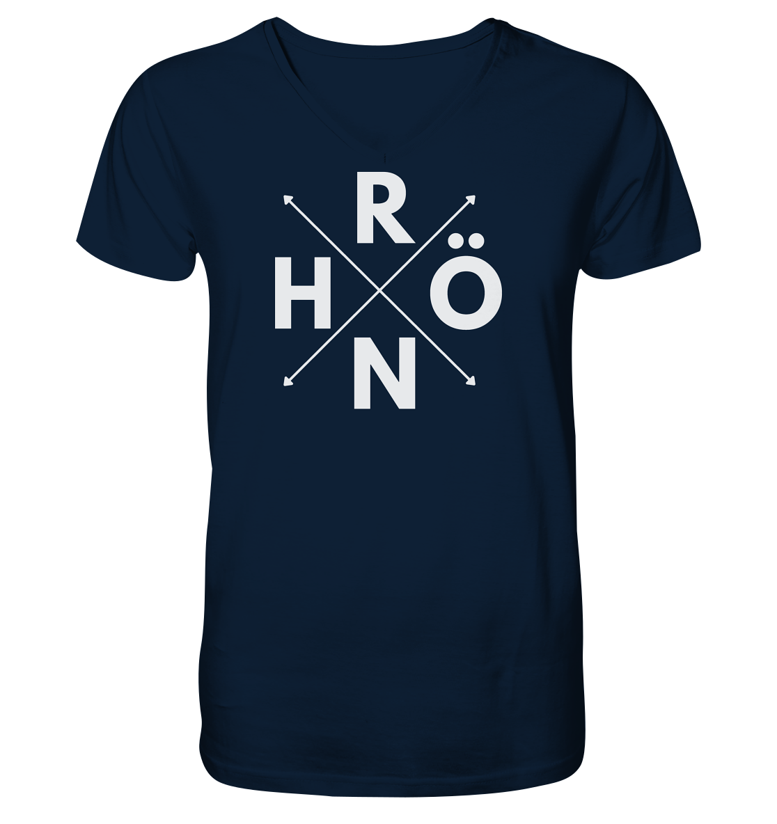 RHÖN im KREUZ - V-Neck Shirt