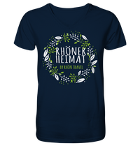 RHÖNER HEIMAT "BLÄTTERKRANZ" - V-Neck Shirt
