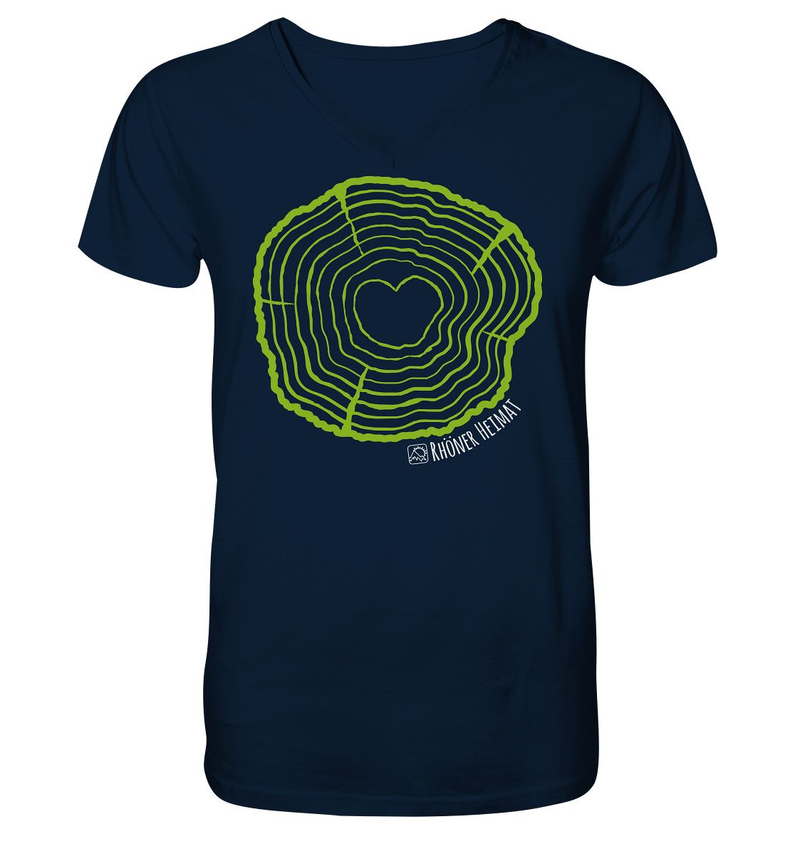 RHÖNER BAUMSCHEIBE - V-Neck Shirt