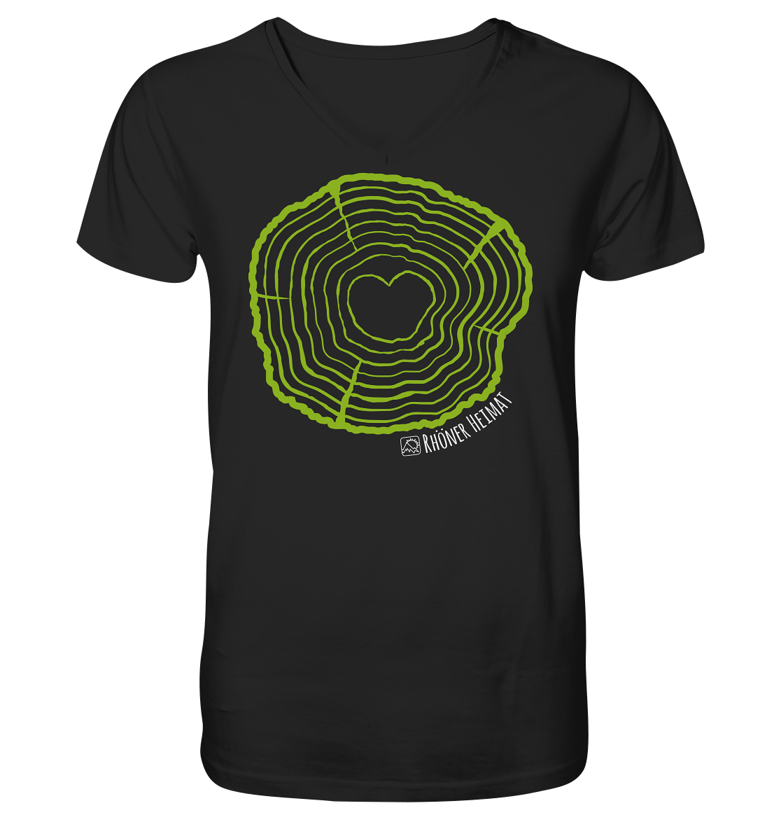 RHÖNER BAUMSCHEIBE - V-Neck Shirt