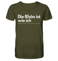 Die Rhön ist wie ich - V-Neck Shirt