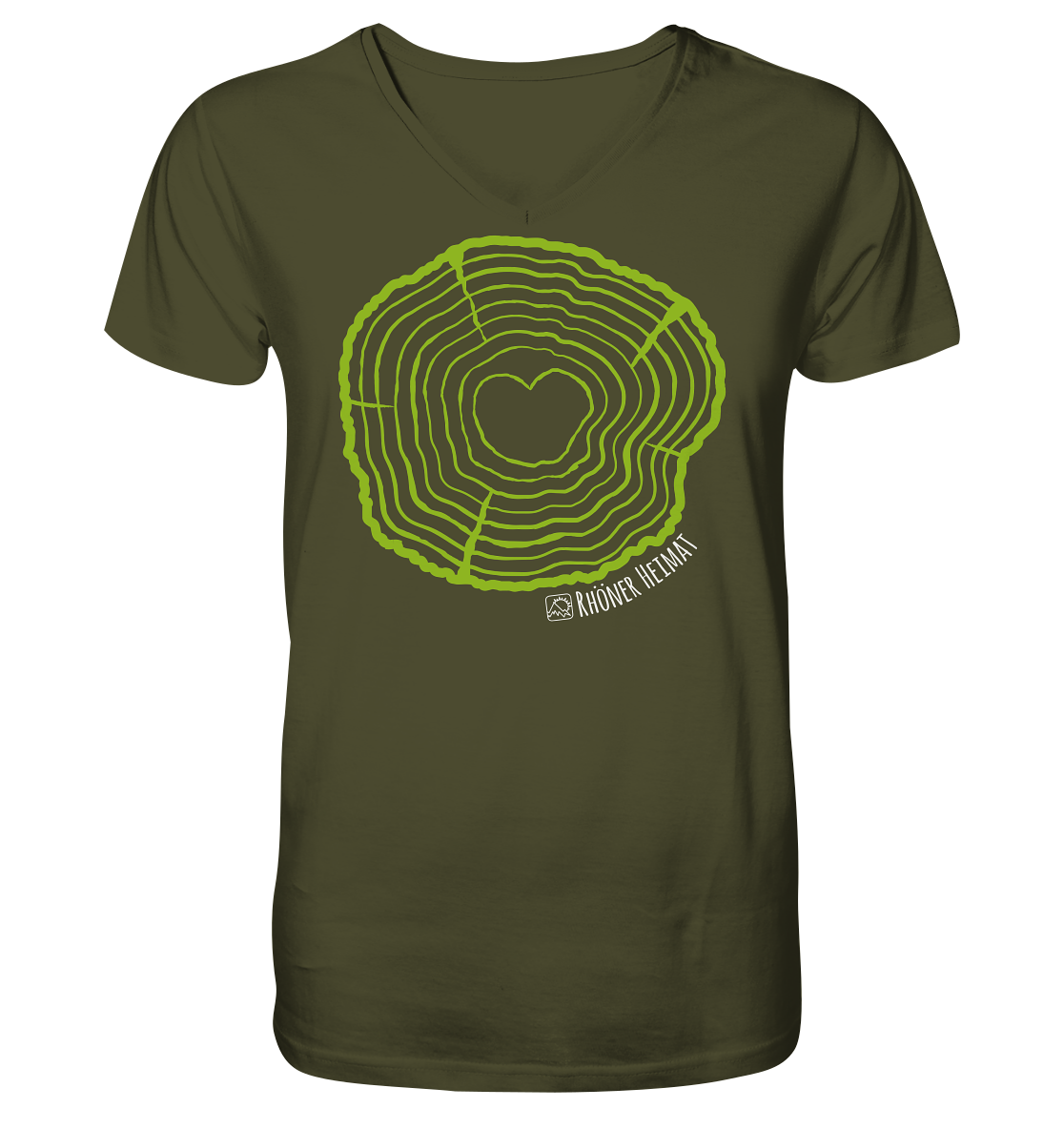 RHÖNER BAUMSCHEIBE - V-Neck Shirt