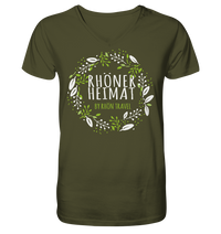 RHÖNER HEIMAT "BLÄTTERKRANZ" - V-Neck Shirt