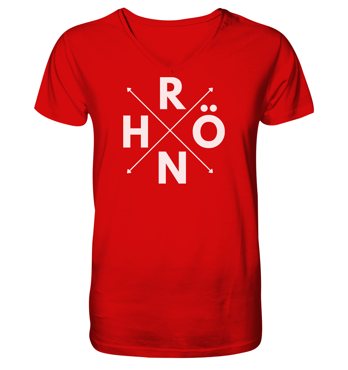 RHÖN im KREUZ - V-Neck Shirt