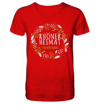 RHÖNER HEIMAT "BLÄTTERKRANZ" - V-Neck Shirt