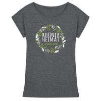 RHÖNER HEIMAT "BLÄTTERKRANZ" - Womens Extended Shoulder T-Shirt