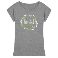 RHÖNER HEIMAT "BLÄTTERKRANZ" - Womens Extended Shoulder T-Shirt