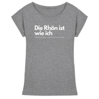 Die Rhön ist wie ich - Womens Extended Shoulder T-Shirt