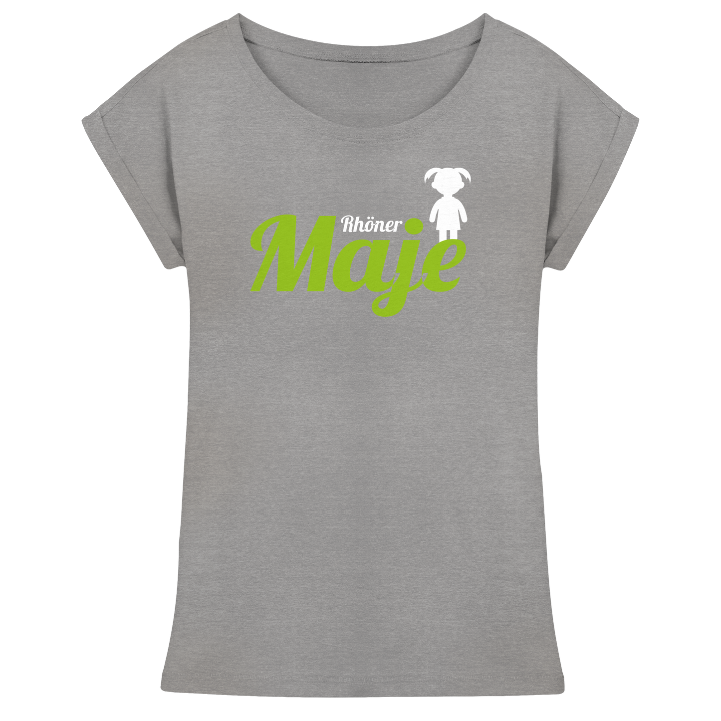 RHÖNER MAJE - Womens Extended Shoulder T-Shirt