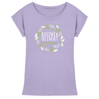 RHÖNER HEIMAT "BLÄTTERKRANZ" - Womens Extended Shoulder T-Shirt