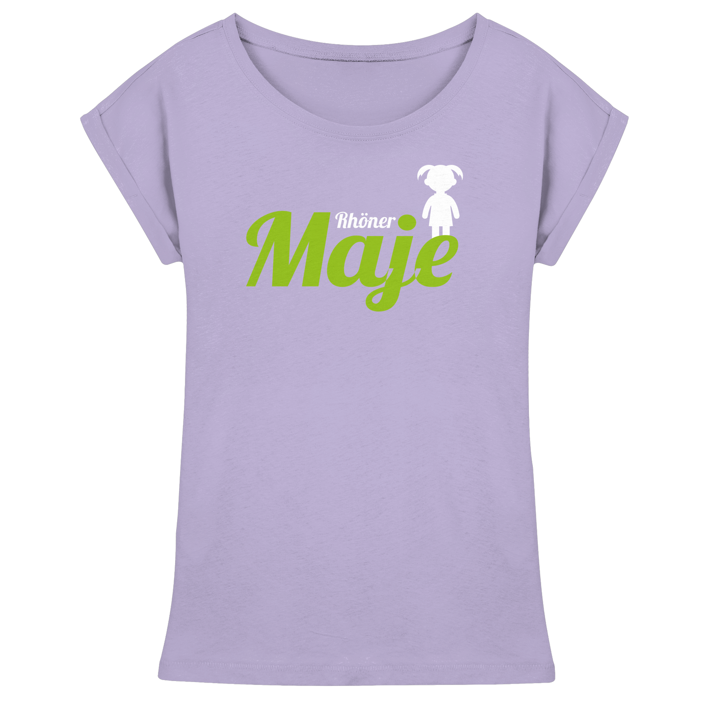 RHÖNER MAJE - Womens Extended Shoulder T-Shirt