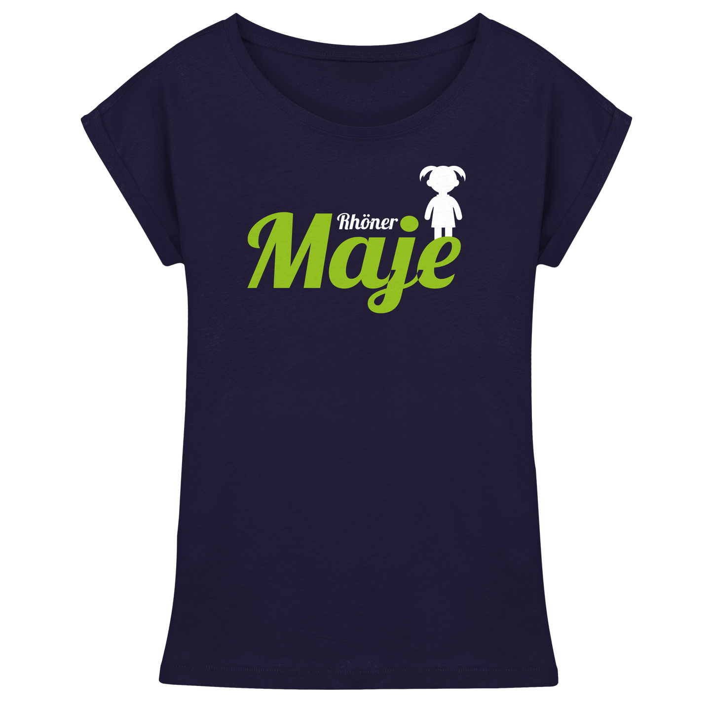 RHÖNER MAJE - Womens Extended Shoulder T-Shirt