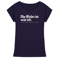 Die Rhön ist wie ich - Womens Extended Shoulder T-Shirt