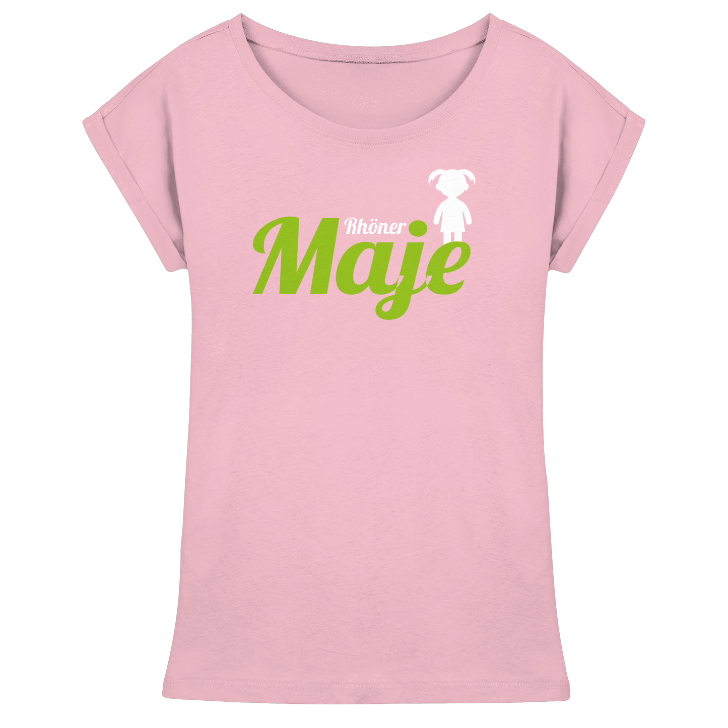 RHÖNER MAJE - Womens Extended Shoulder T-Shirt